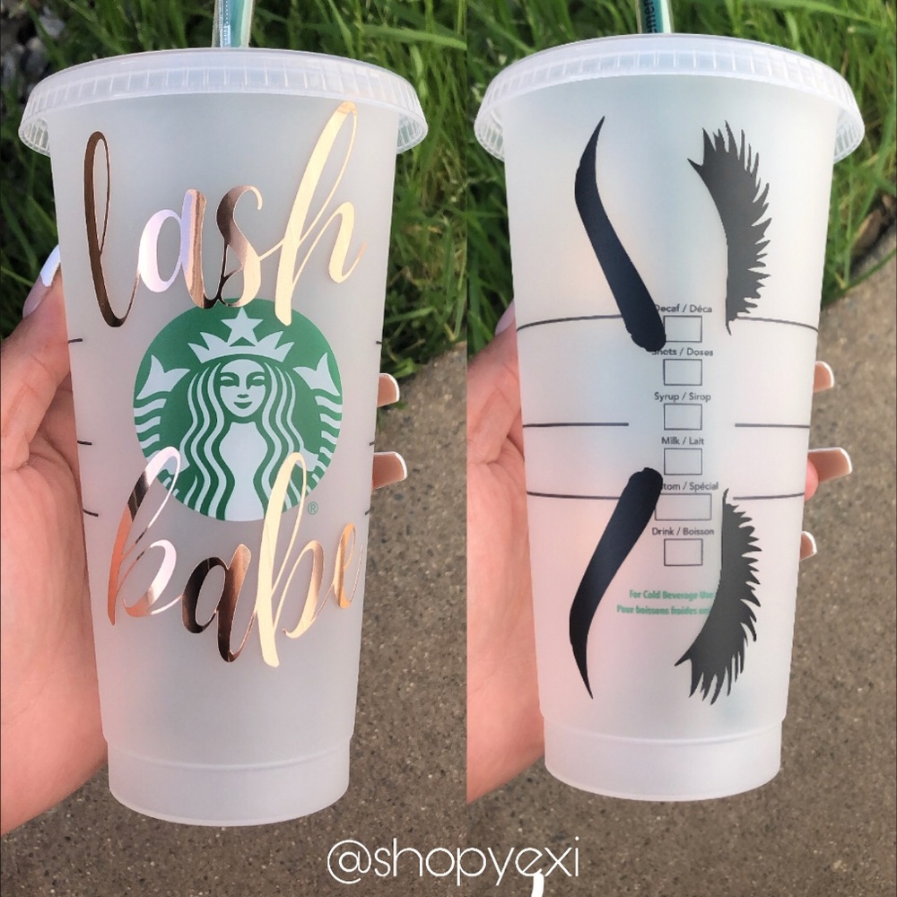 Lash Babe Starbucks Cup